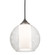 Bola One Light Pendant in Brushed Nickel (57|189216)