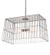 Quadrato Two Light Pendant in Matte Clear (57|189145)