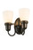 Revival Two Light Wall Sconce in Craftsman Brown (57|188456)