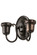 Josephine Two Light Wall Sconce Hardware in Craftsman Brown (57|188441)