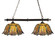 Duffner & Kimberly Shell & Diamond Two Light Island Pendant in Oil Rubbed Bronze (57|18844)