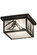 Hyde Park One Light Flushmount in Textured Black (57|188346)