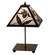 Lady Slipper One Light Table Lamp in Timeless Bronze Timeless Bronze (57|18792)
