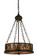 Mountain Pine Four Light Inverted Pendant in Timeless Bronze (57|18751)