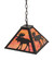 Lone Moose Two Light Pendant in Textured Black (57|187364)