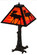 Lone Moose Three Light Table Lamp in Textured Black Textured Black (57|187276)