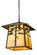 Stillwater Four Light Pendant in Craftsman Brown (57|187198)