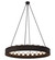 Loxley LED Chandelier in Textured Black & Costello Black (57|187107)
