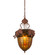 Oak Leaf & Acorn One Light Pendant in Rust (57|187087)