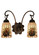 Pine Barons Two Light Wall Sconce in Antique (57|18661)