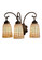 Terra Bone Three Light Wall Sconce in Mahogany Bronze (57|18647)