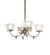 Revival Four Light Chandelier in Antique Brass (57|185605)