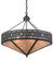 Craftsman Six Light Inverted Pendant in Smoke (57|185301)