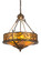 Branches Eight Light Inverted Pendant in Antique Copper (57|184804)