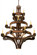Castilla 17 Light Chandelier in Mahogany Bronze (57|183606)