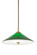 Bailey Banker'S One Light Pendant in Polished Brass (57|183553)