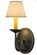 Jenna One Light Wall Sconce in French Bronzed (57|182600)