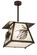 Scotch Pine One Light Pendant in Mahogany Bronze (57|181563)