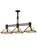 Soffe Three Light Island Pendant in Antique Copper (57|181182)
