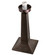 Mission One Light Table Base in Mahogany Bronze (57|18101)