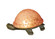 Turtle One Light Accent Lamp in French Bronzed (57|18005)