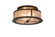 Smythe Craftsman Four Light Flushmount in Antique Copper (57|179887)