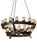 Barnstable 30 Light Chandelier in Bronze (57|179362)