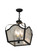 Terena Four Light Pendant in Black Metal (57|178791)