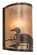 Loon One Light Wall Sconce in Dark Burnished Antique Copper (57|178371)