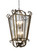 Marin Eight Light Pendant in Black Metal (57|177219)