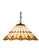 Nouveau Cone Three Light Pendant in Antique Brass (57|17580)