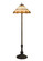 Nouveau Cone Three Light Floor Lamp in Mahogany Bronze (57|17577)