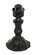 Lily One Light Table Base in Mirror Black (57|175283)