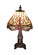 Tiffany Hanginghead Dragonfly One Light Mini Lamp in Wrought Iron (57|17525)