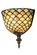 Tiffany Fishscale One Light Wall Sconce in Mahogany Bronze (57|175197)