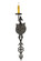 Merano One Light Wall Sconce in Smoke (57|174847)