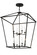 Kitzi Eight Light Pendant in Wrought Iron (57|174584)