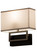 Westin One Light Wall Sconce in Flat Black Backplate (57|174453)