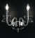 Miro Two Light Wall Sconce in Chrome,Crystal (57|174420)