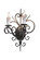 Kenneth Two Light Wall Sconce in Smoke (57|174332)