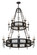 Toscano 15 Light Chandelier in Smoke (57|174330)