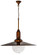 Schotel One Light Pendant in Transparent Copper (57|173885)