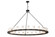 Loxley 24 Light Chandelier in Black Metal (57|173625)