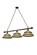 Tiffany Roman Three Light Island Pendant in Mahogany Bronze (57|173292)