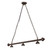 Island Pendant Hardware Three Light Island Pendant Hardware in Mahogany Bronze (57|173252)