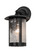 Fulton One Light Wall Sconce in Black Metal (57|173165)