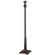 Mission One Light Floor Base in Mahogany Bronze (57|172176)