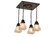 Bungalow Four Light Flushmount in Mahogany Bronze (57|171551)