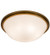 Commerce Six Light Flushmount in Buttered Brass (57|171109)
