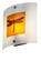Metro Fusion One Light Wall Sconce in Nickel Nickel (57|170880)
